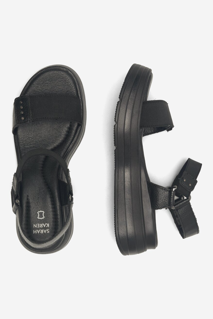 Sandały Sarah Karen ARC-4884-08 Czarny