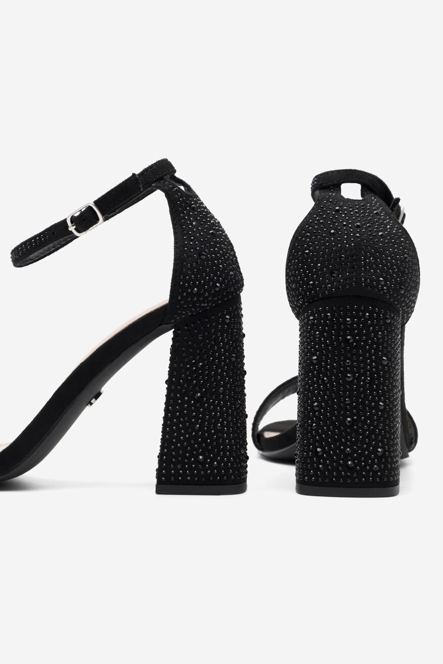 Sandały DeeZee LOVE AGAIN KL-F3496-1 Czarny