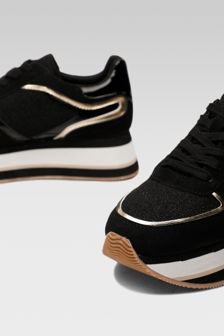 Półbuty Clara Barson HALLIE WS22266-01 Czarny