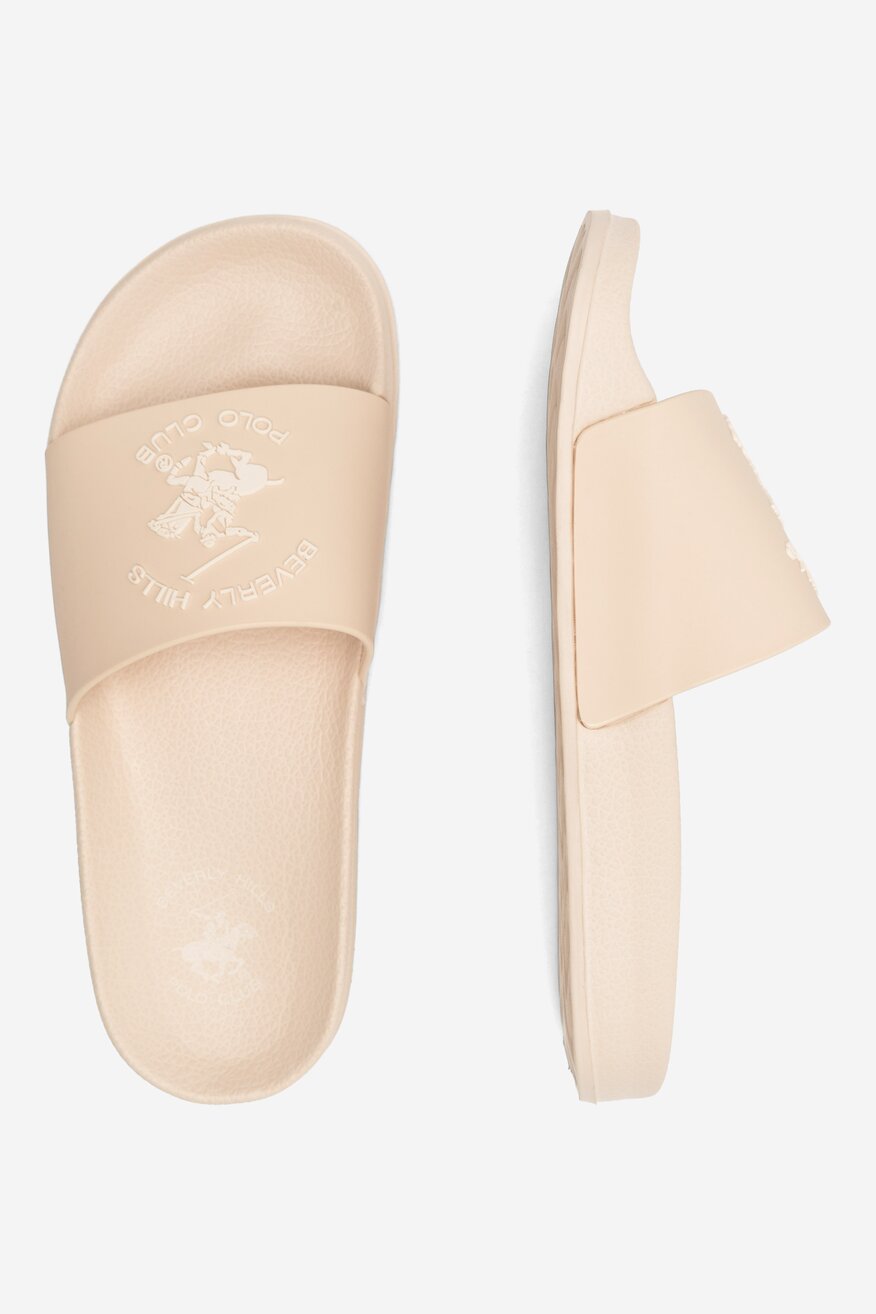 Klapki basenowe Beverly Hills Polo Club WP-CA23052-1C Beżowy