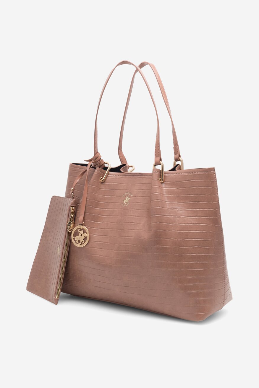 Torebka Beverly Hills Polo Club BHPC-W-01-A23 Różowy