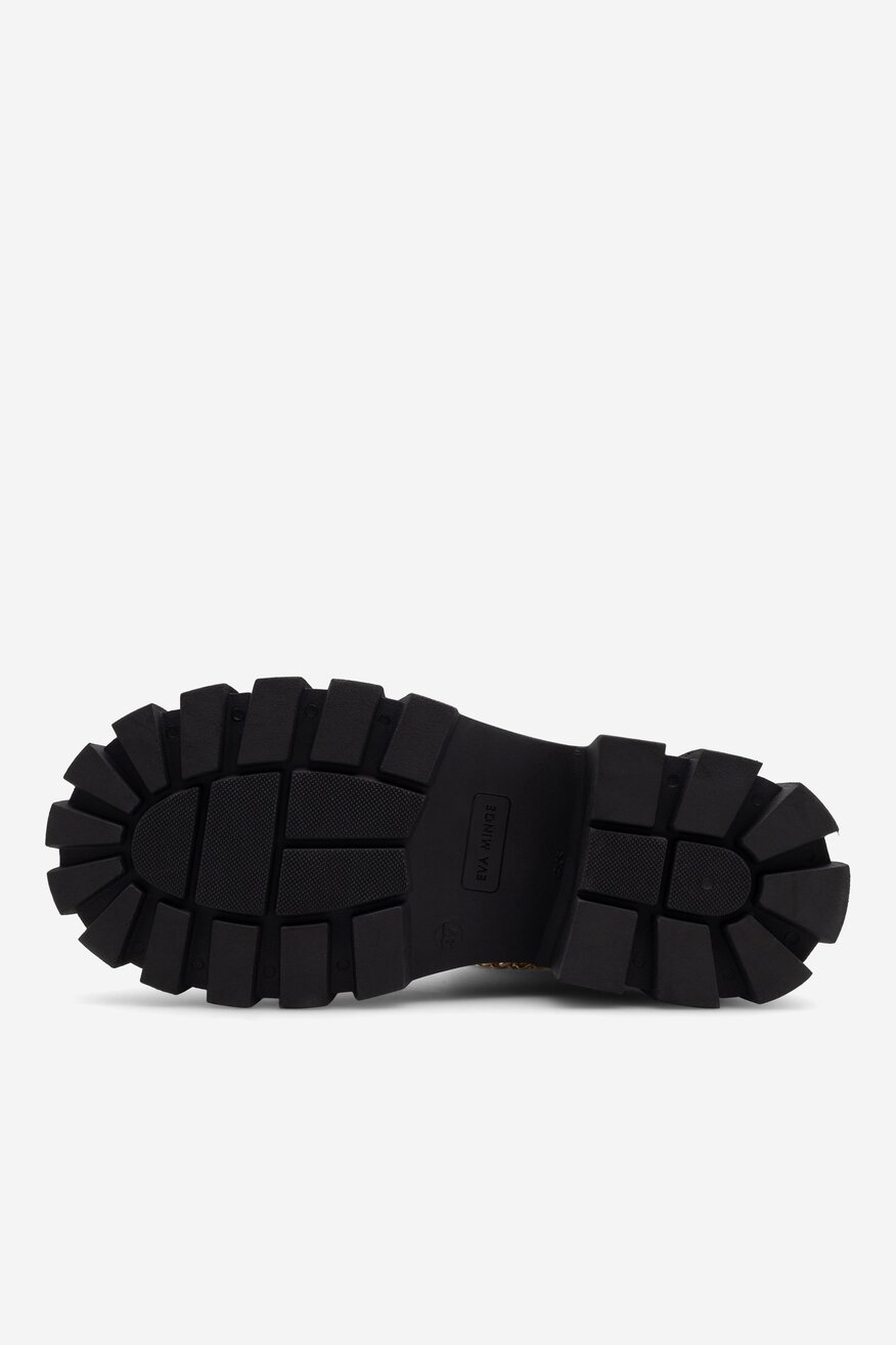 Botki EVA MINGE GANDRA-8320-01-3 Czarny