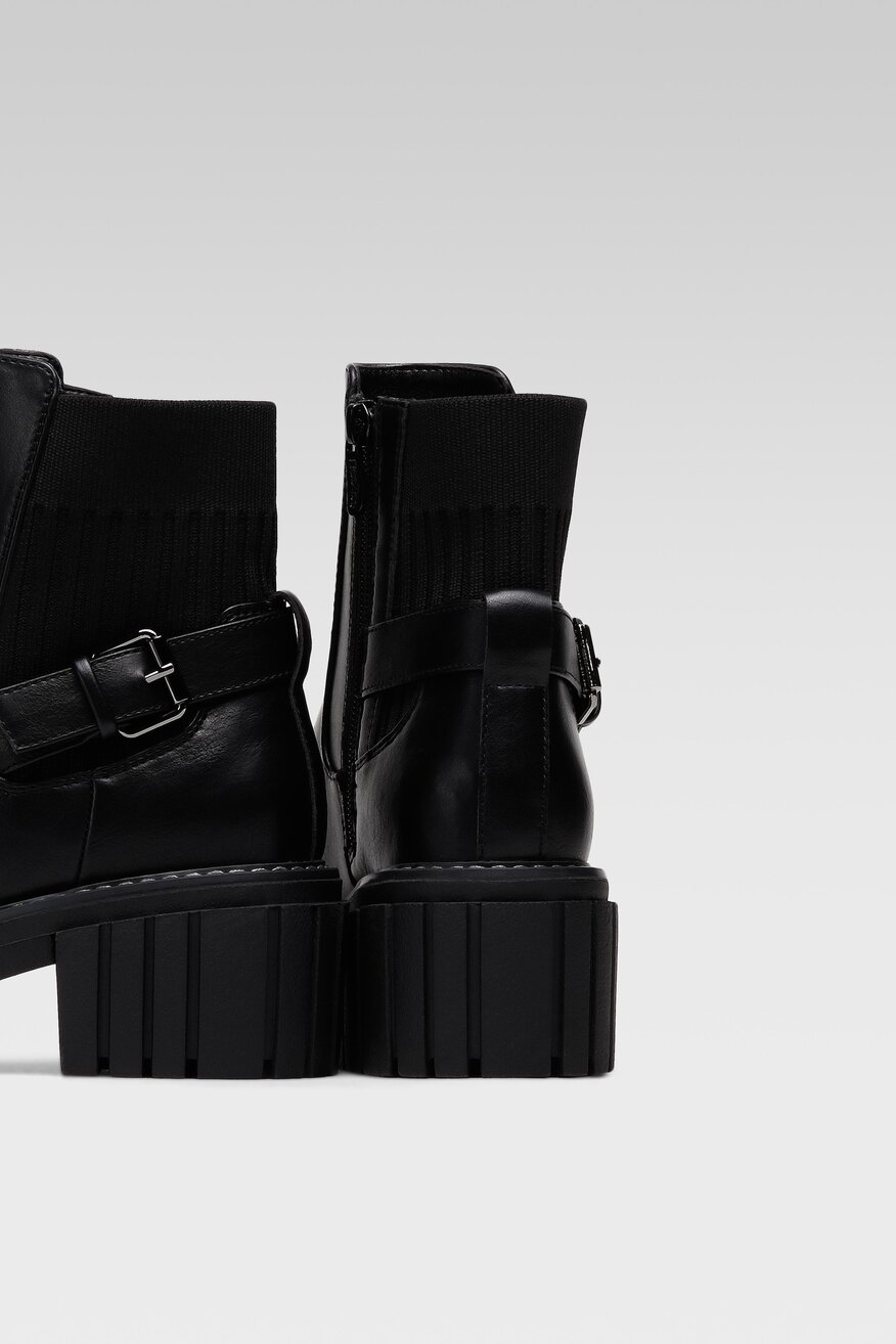 Botki DeeZee WS5785-05A Czarny