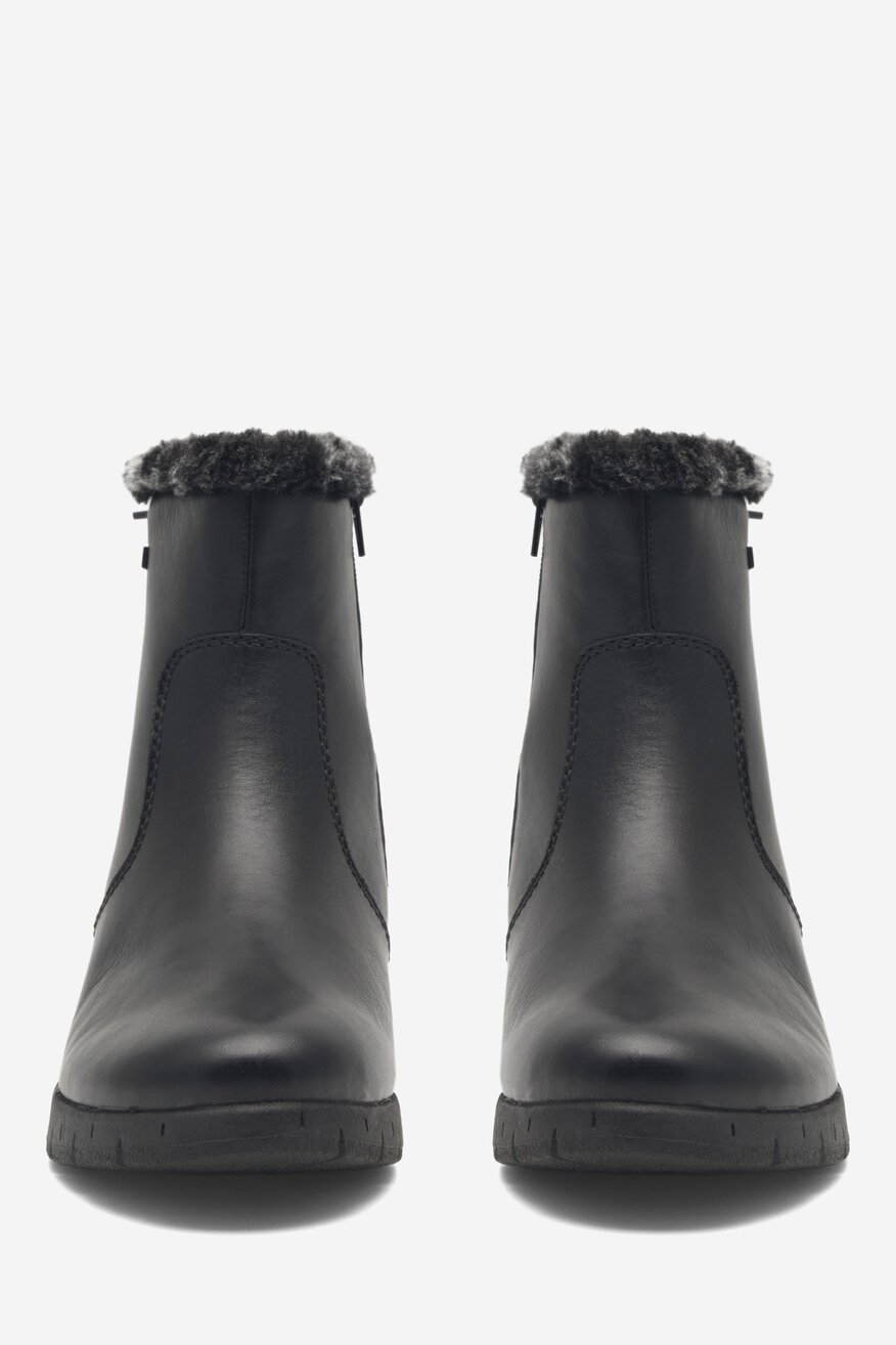 Botki Rieker Y1350-00 Czarny