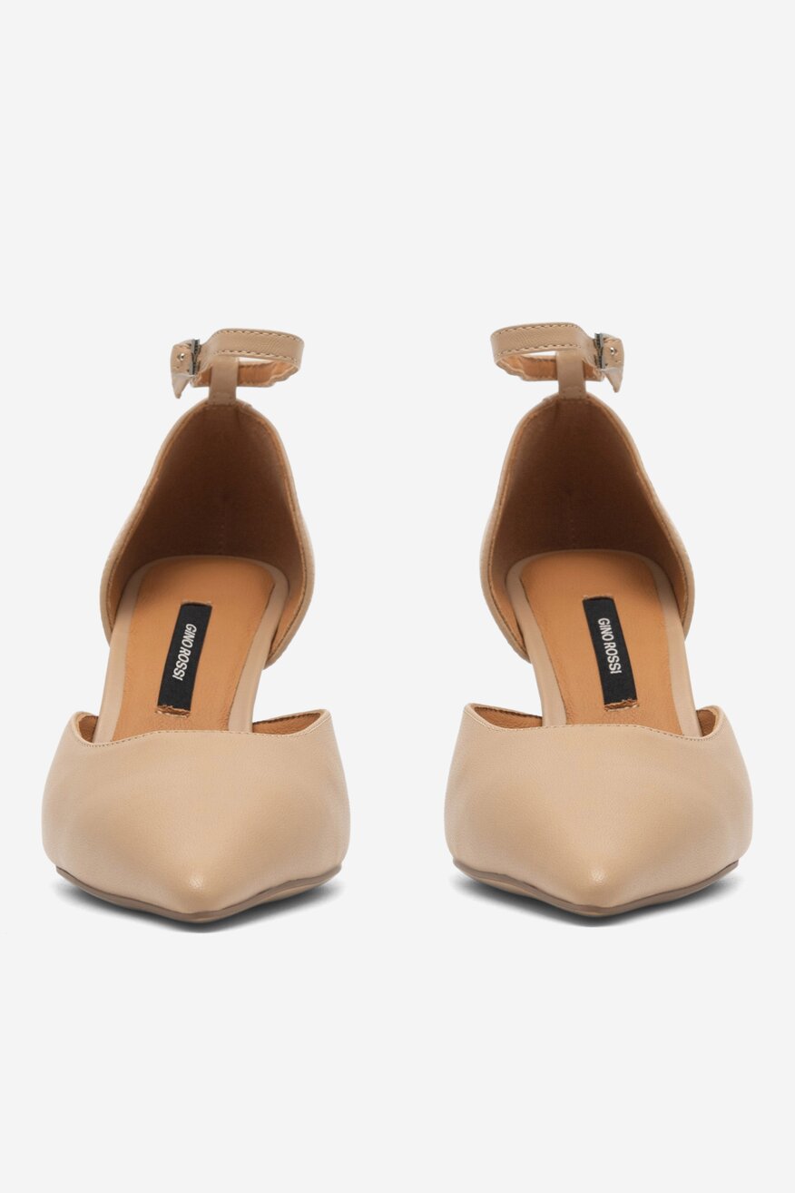 Czółenka Gino Rossi TROPEA-V866-48-1 Beżowy