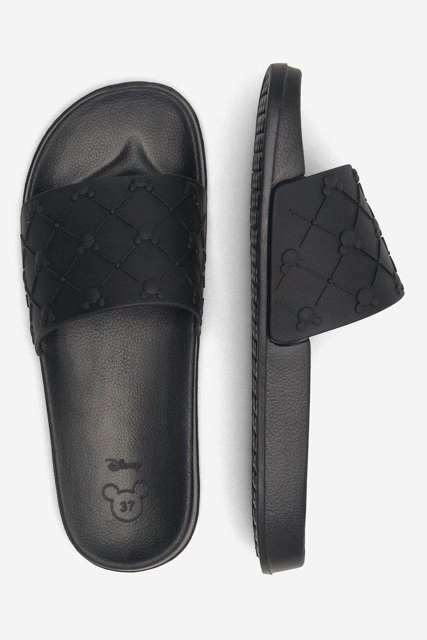 Klapki basenowe Mickey&Friends AW23-142DSTC Czarny