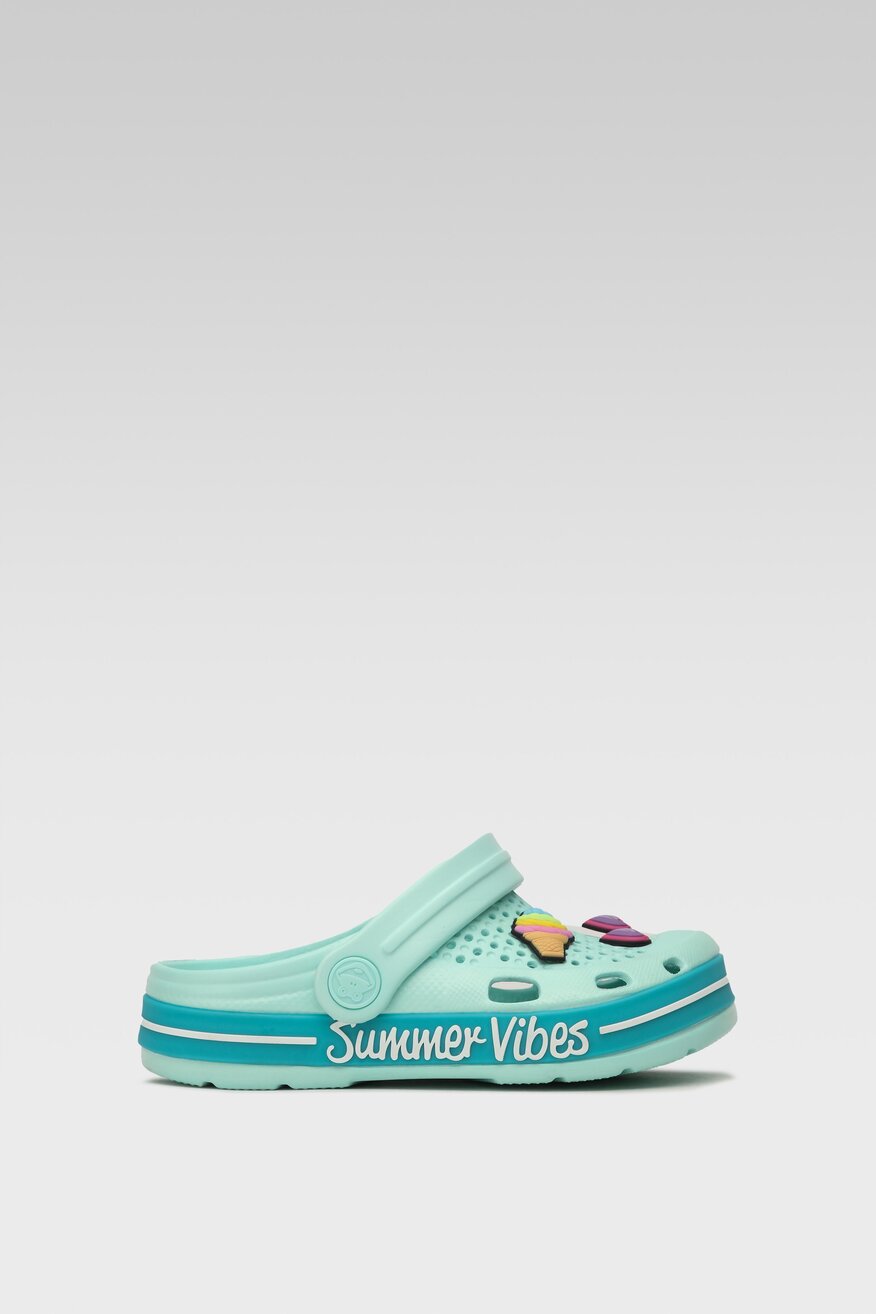 Klapki basenowe Coqui 6423-409-4419. Zielony