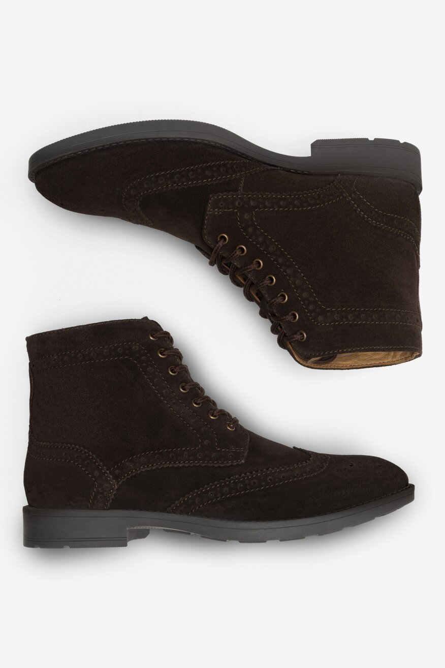 Trzewiki Gino Rossi JERSAY-19 MI25 Brązowy ciemny