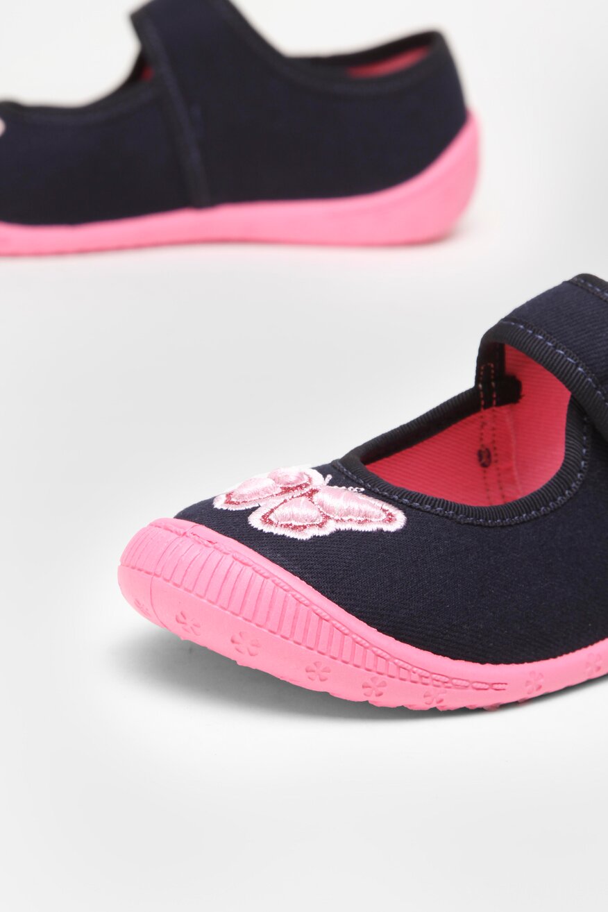 Kapcie MB MB 4R3/18B Granatowy