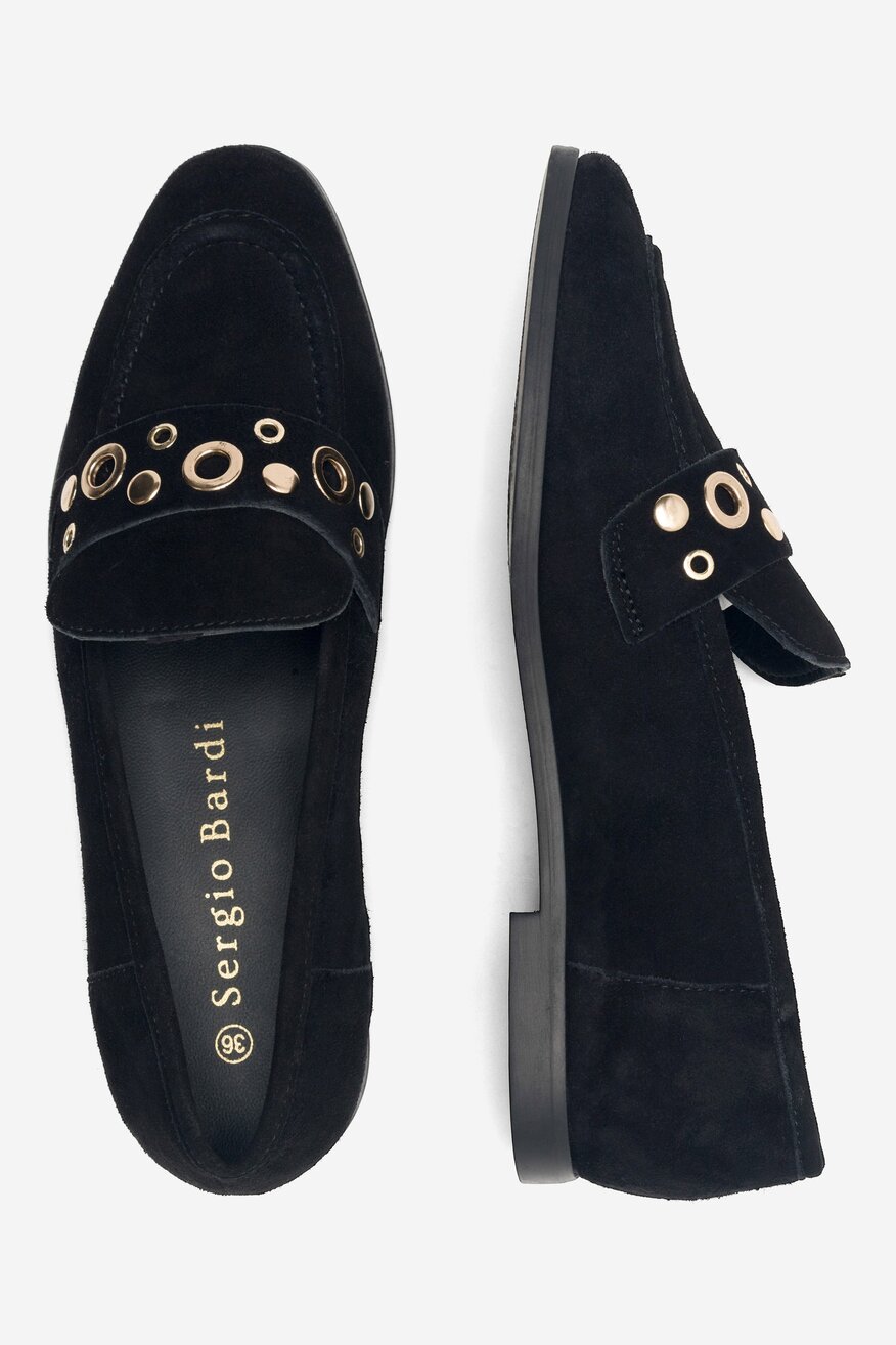 Półbuty Sergio Bardi WI16-B1030-02SB Czarny