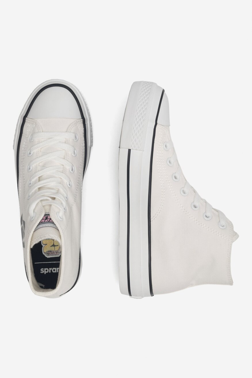 Trampki Sprandi GP40-AW23-116WBPPG Biały
