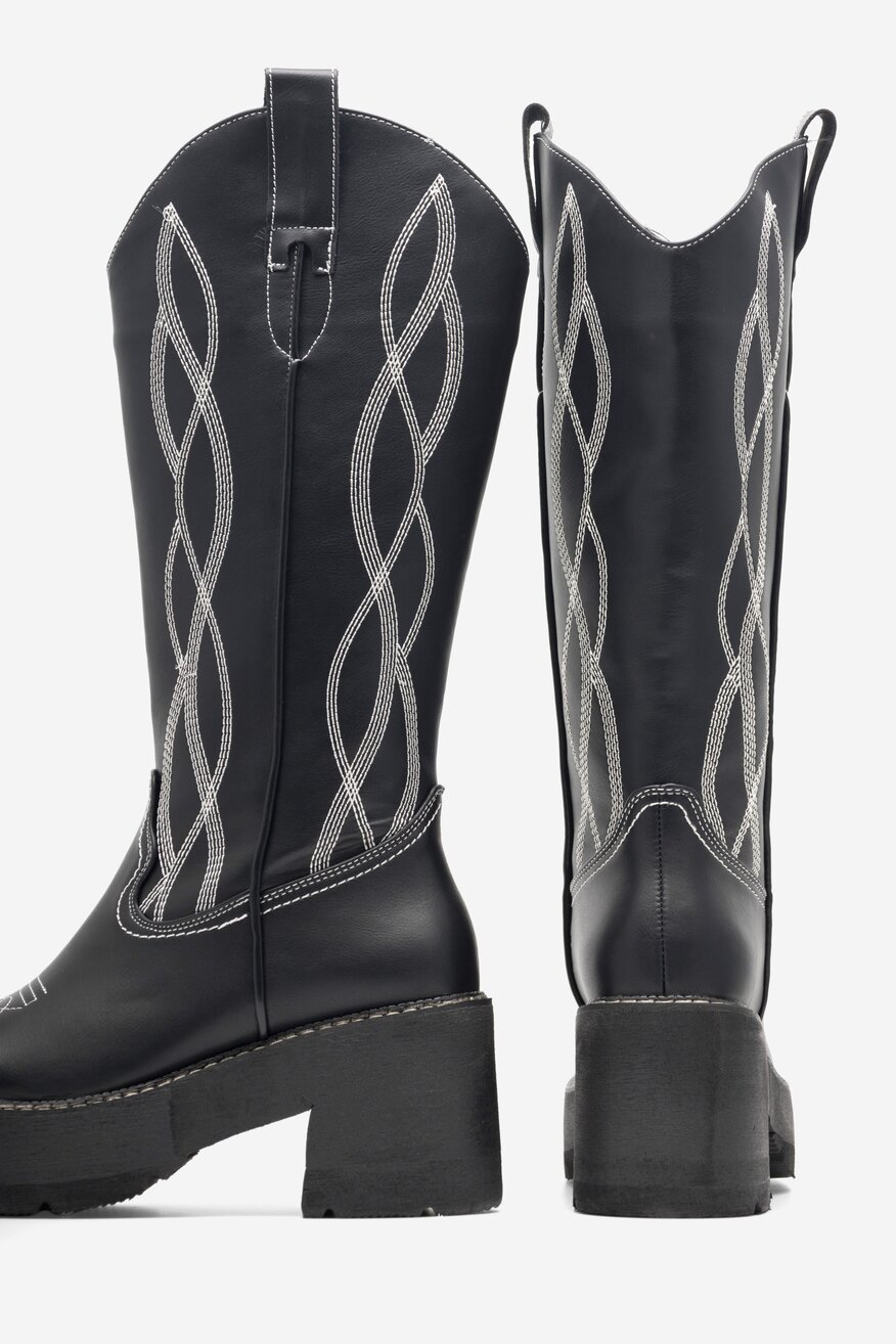 Botki Jenny Fairy SIERRA WS22235-03 Czarny