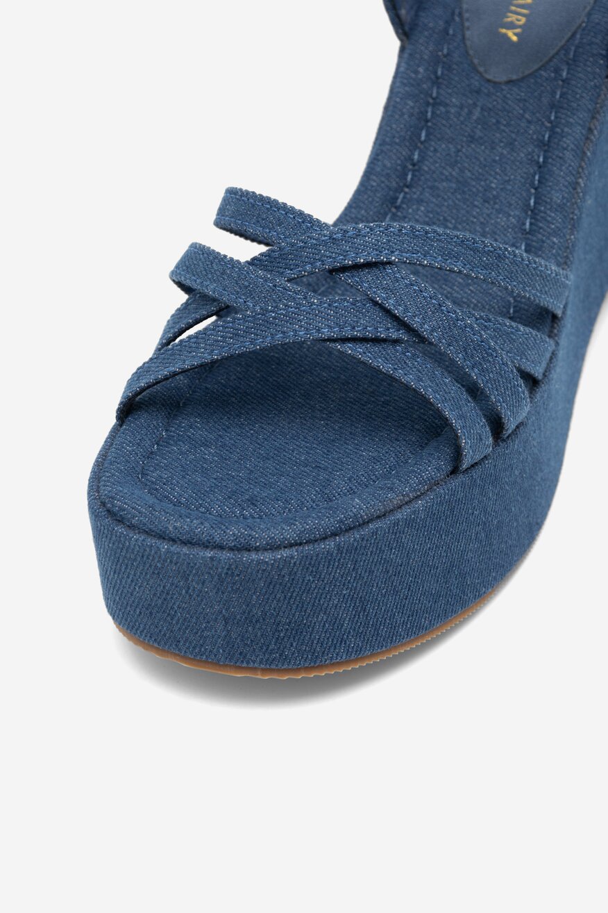 Sandały Jenny Fairy RABBY KL E2206-100 Jeansowy