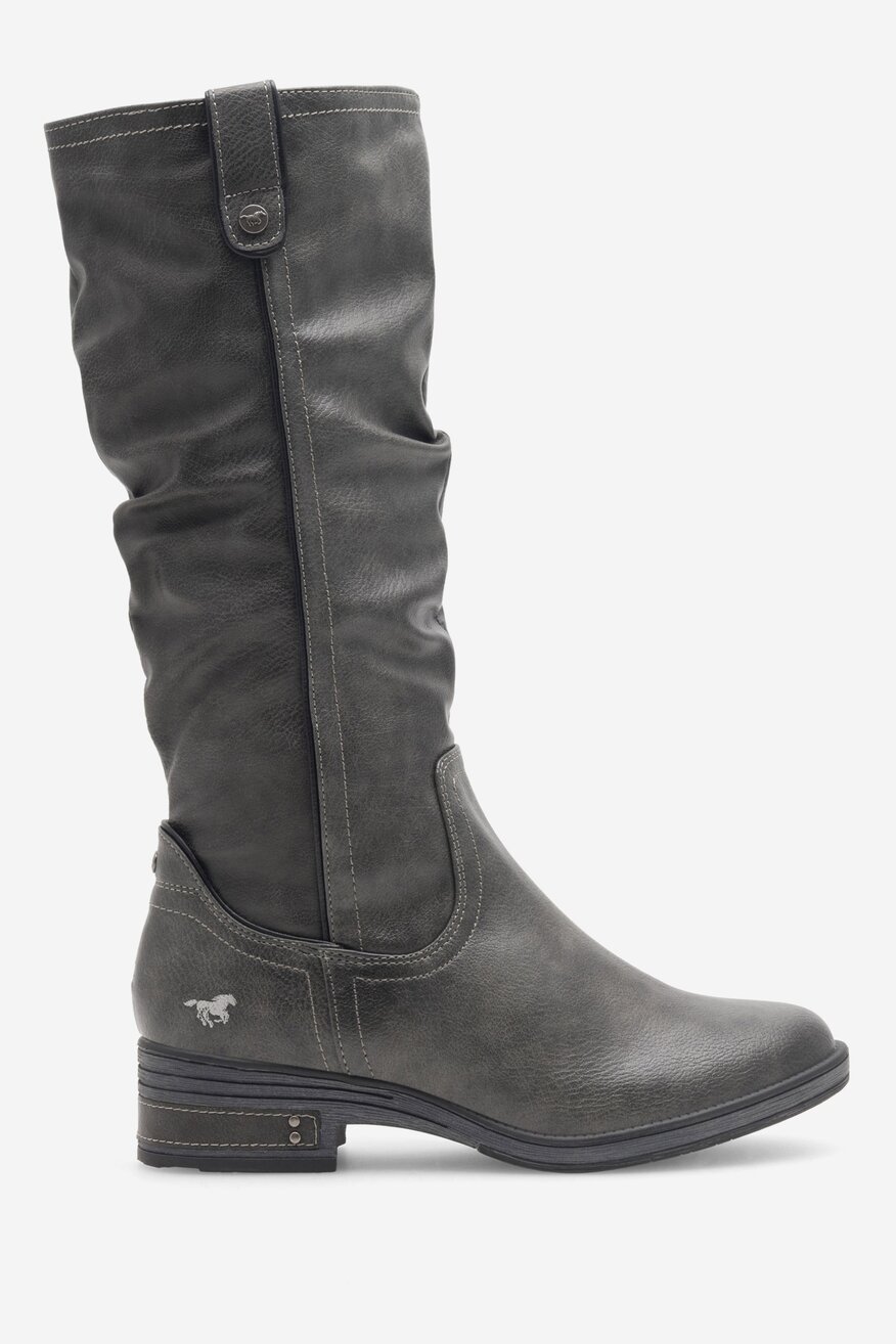 Kozaki Mustang 1293-602 Szary