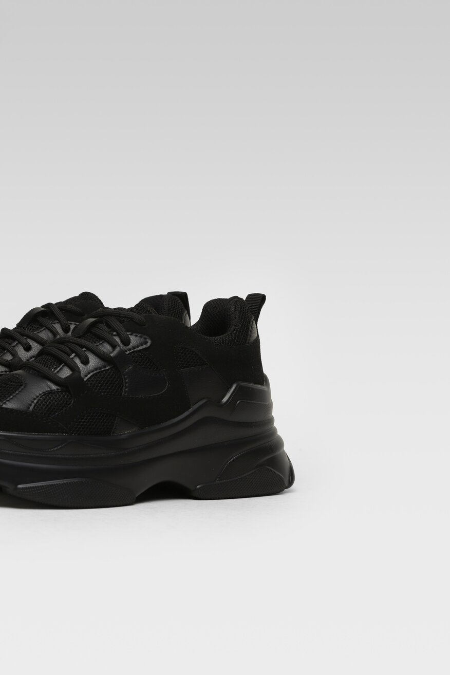 Półbuty DeeZee WS19813-01 Czarny