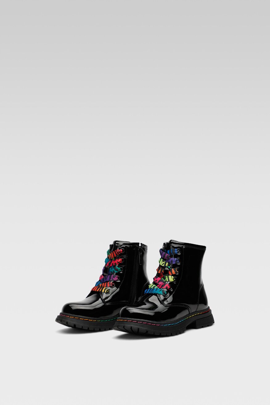 Kozaki Nelli Blu CM211018-18 Czarny