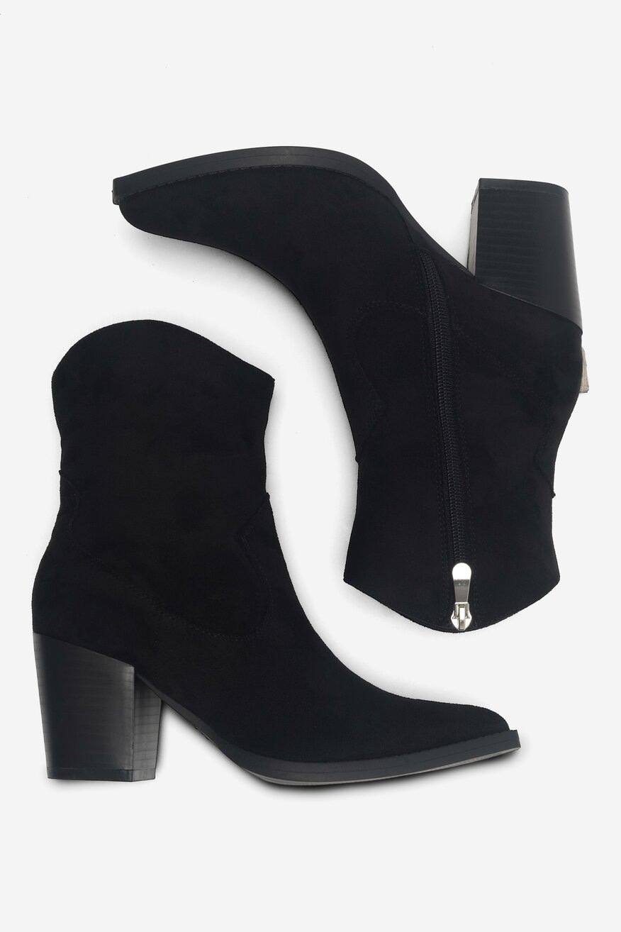 Botki DeeZee MILLIE LS5637-07 Czarny