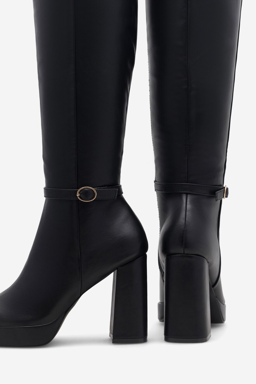 Kozaki DeeZee ROSSA H7617-2 Czarny