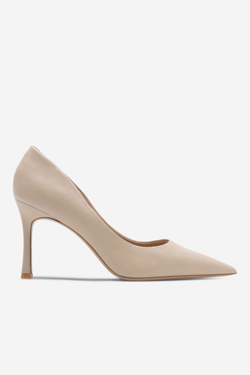 Czółenka EVA MINGE EVORA-V1278-08-8 Beżowy