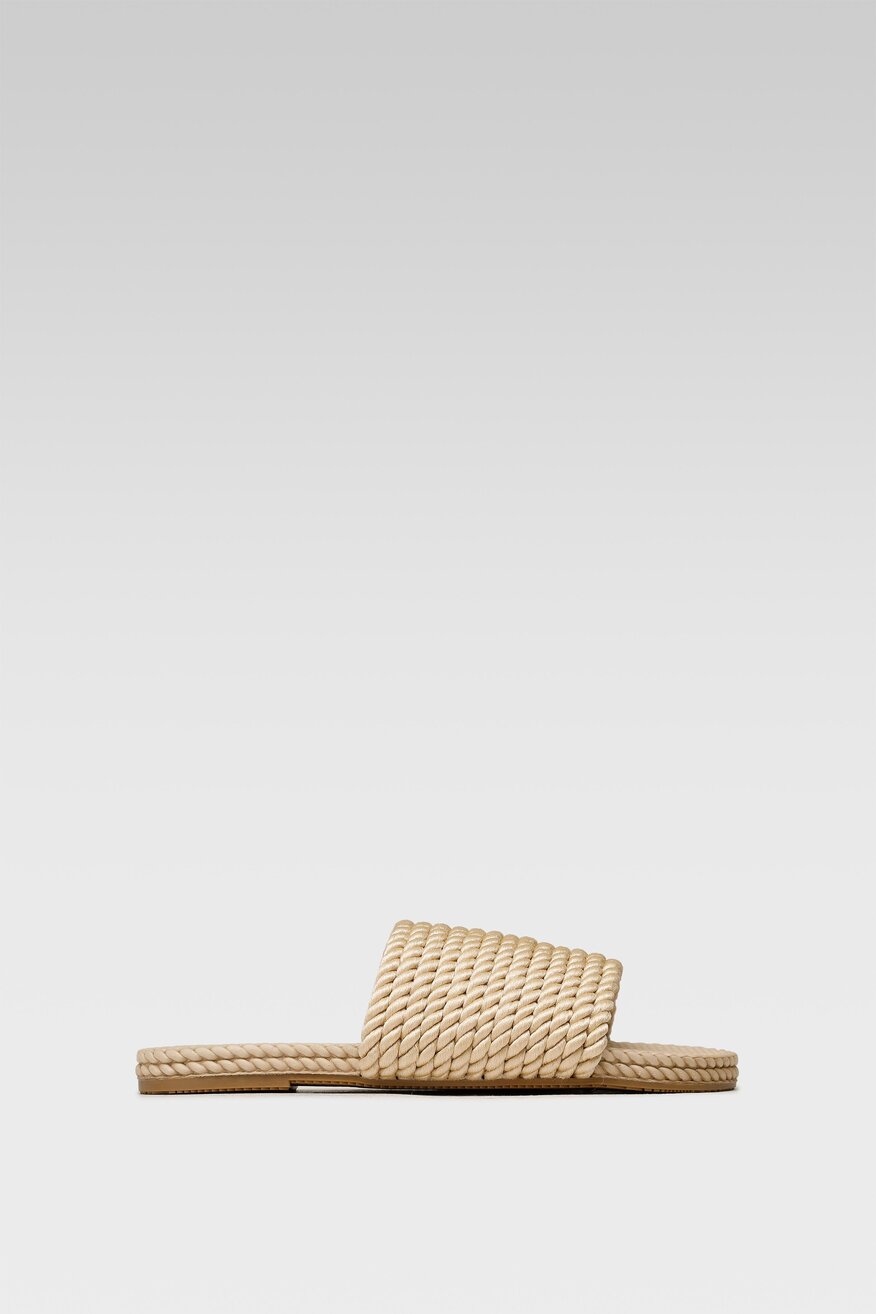 Klapki Bassano WFA1841-3 Beżowy