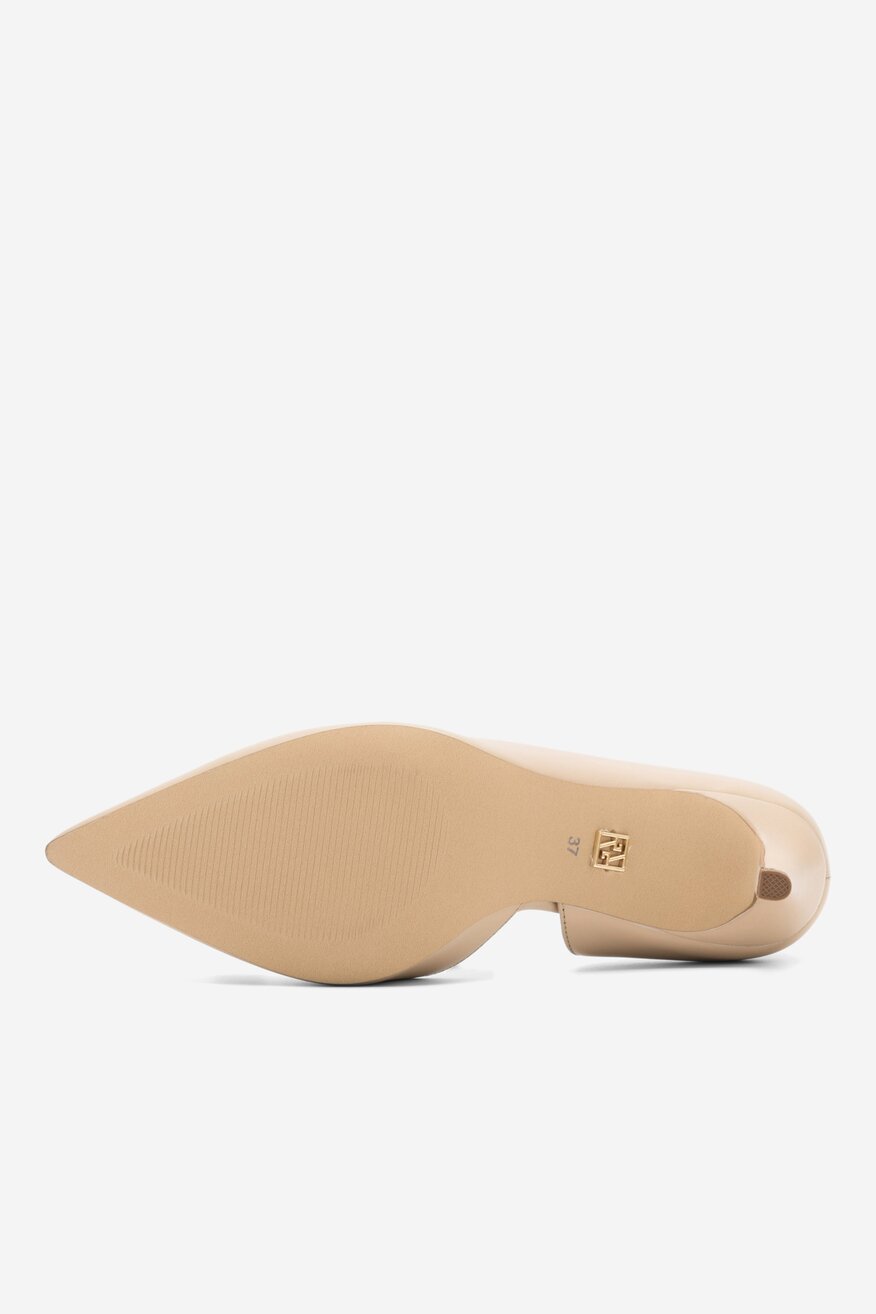 Czółenka Gino Rossi UNNA-104547 Beżowy