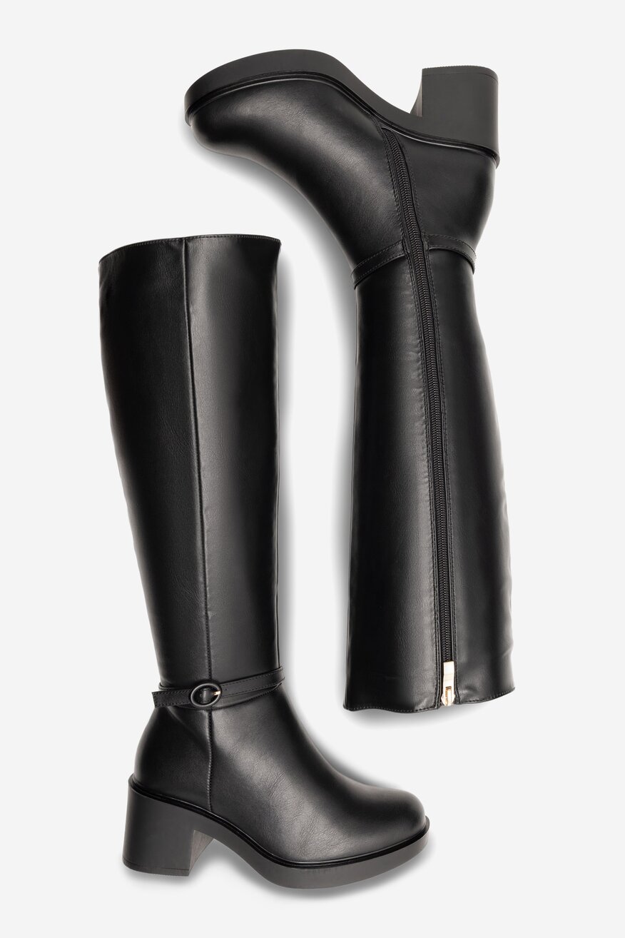 Kozaki Jenny Fairy FLAVIA SHL80050-5 Czarny