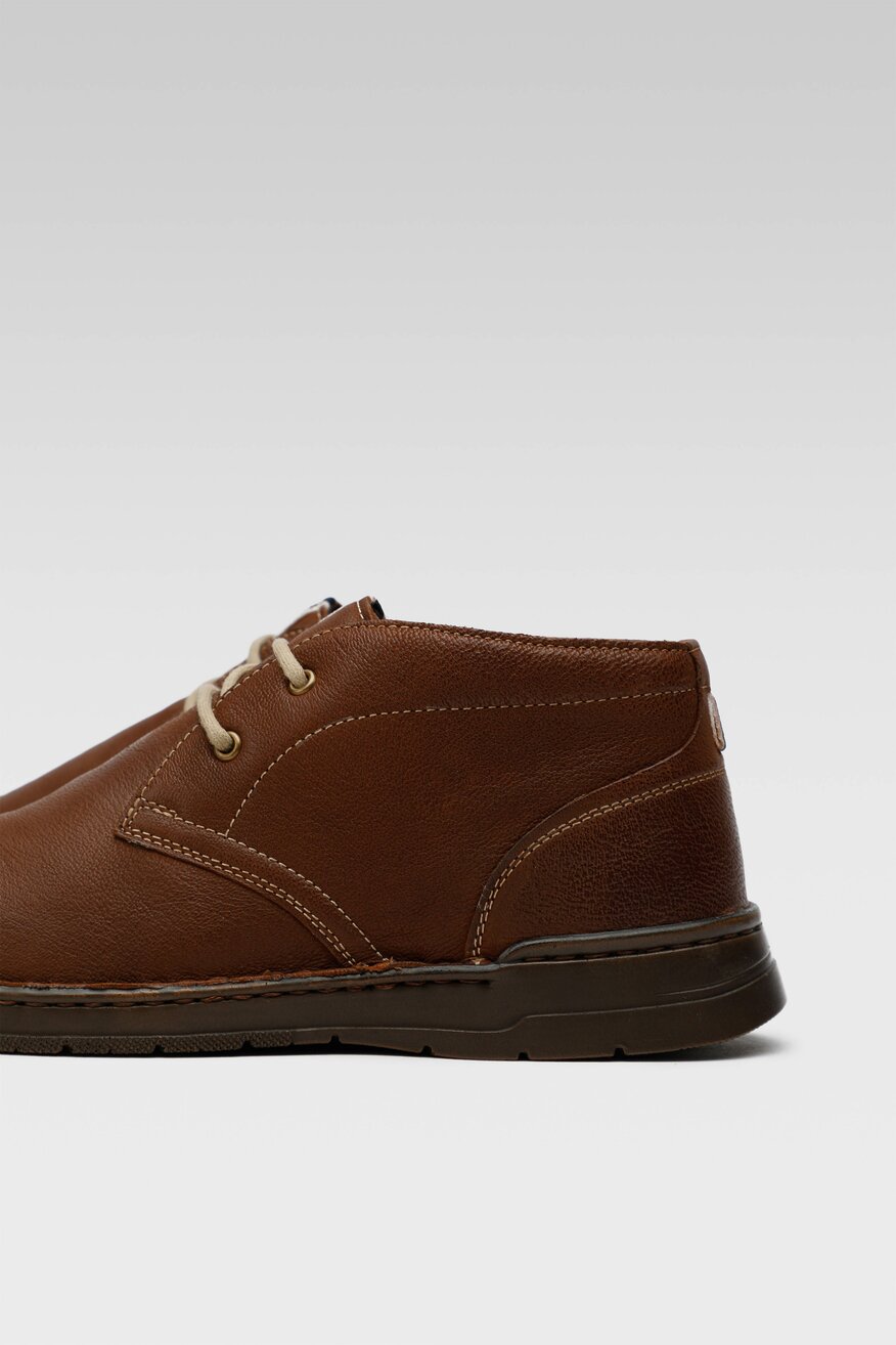 Trzewiki Cesare Cave MI07-B258-B94-01 Brązowy