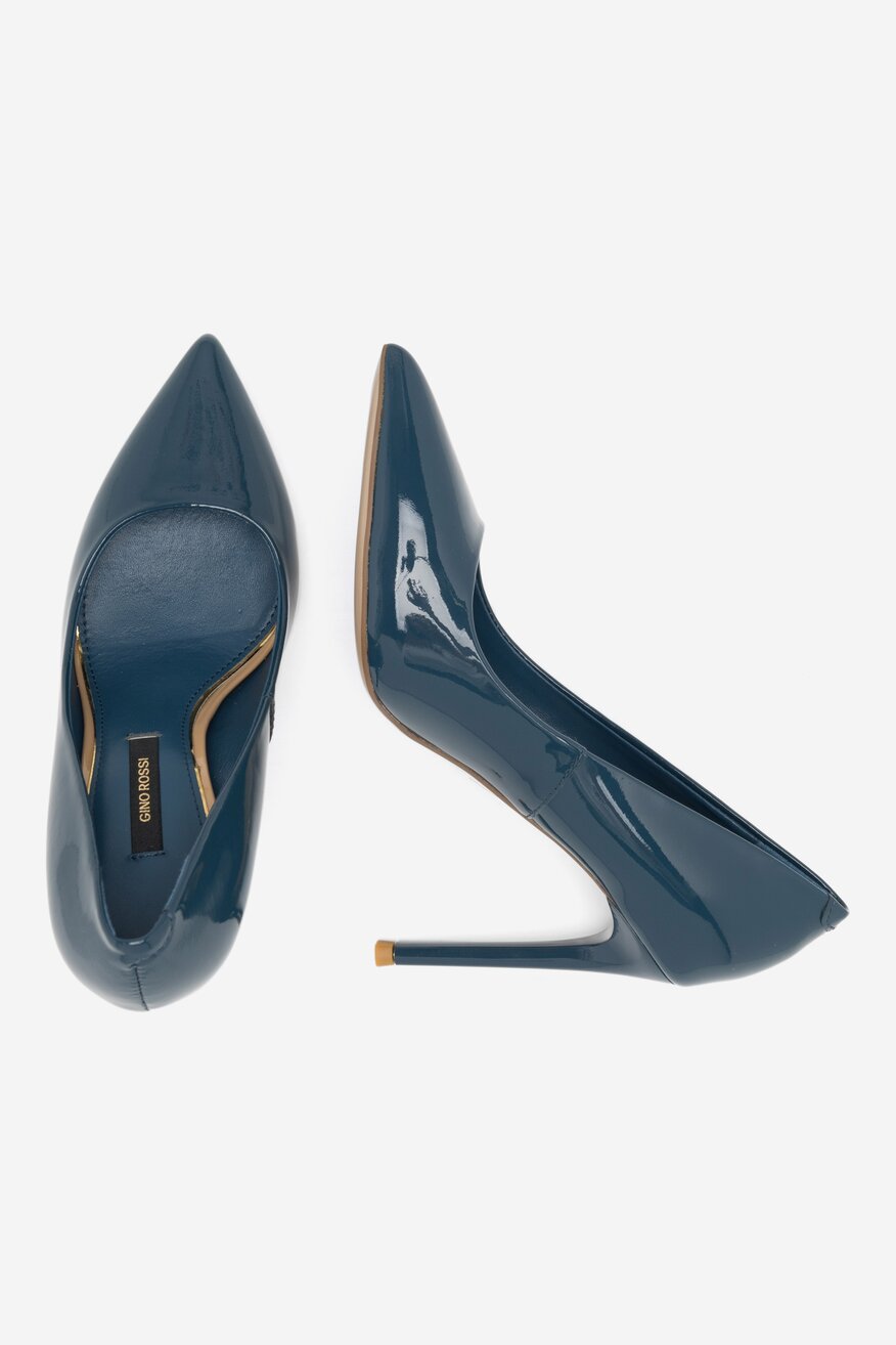 Czółenka Gino Rossi VALENTINA-V-252-15 Granatowy