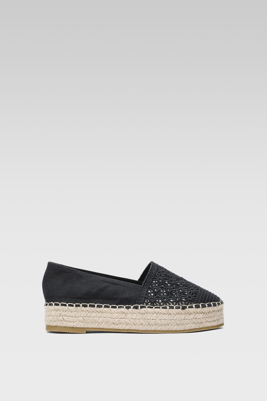 Espadryle Jenny Fairy MOLLY WS250509-01 Czarny