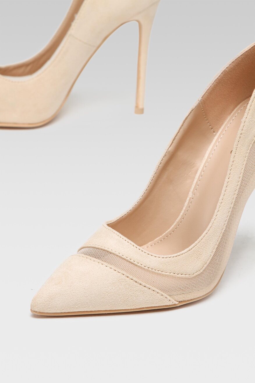 Czółenka DeeZee KL-92831-61A Beżowy