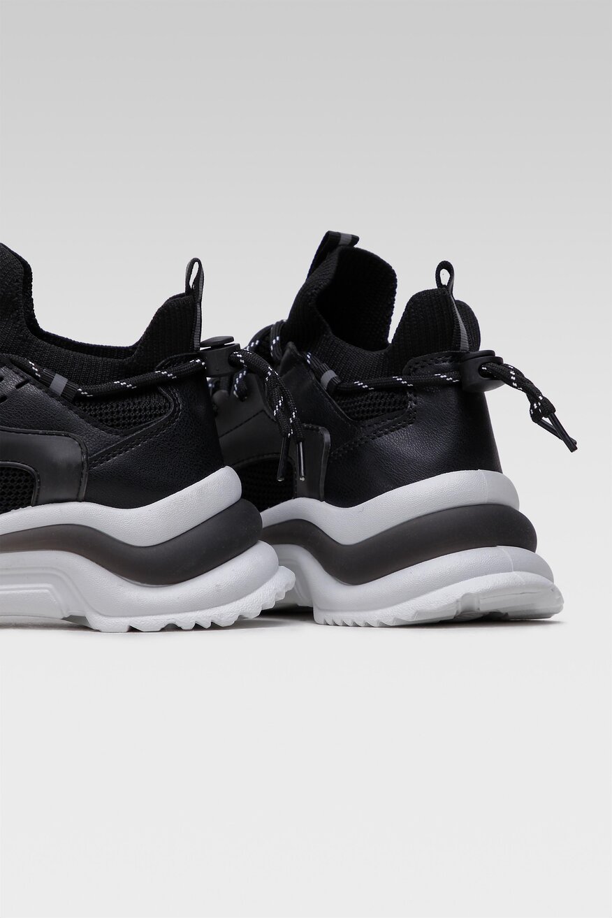 Półbuty DeeZee TS5143-01 Czarny