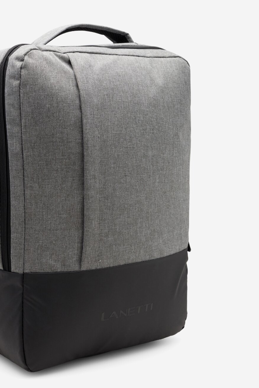 Plecak Lanetti LAN-K-009-04P Szary