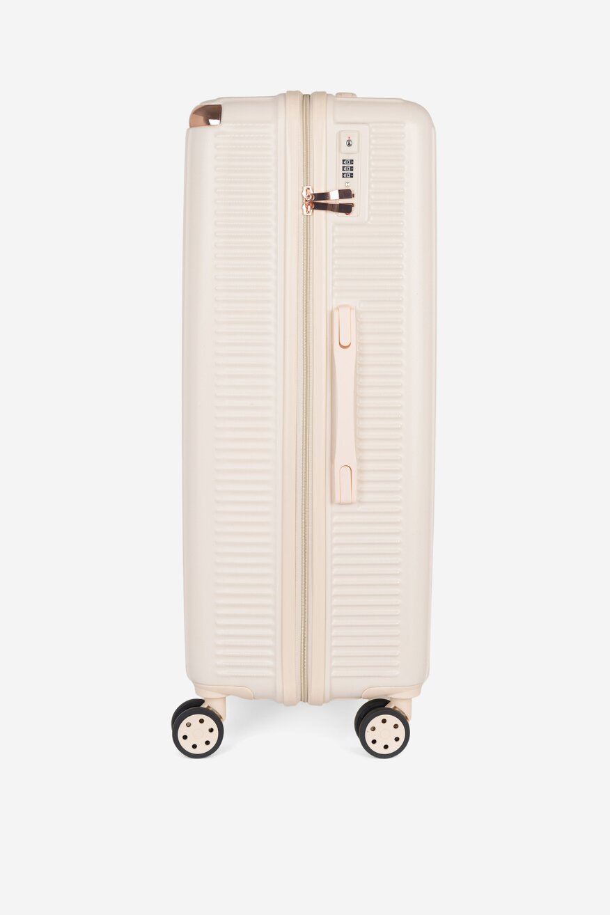 Walizka Lasocki WAS-L-001-S23 Beżowy