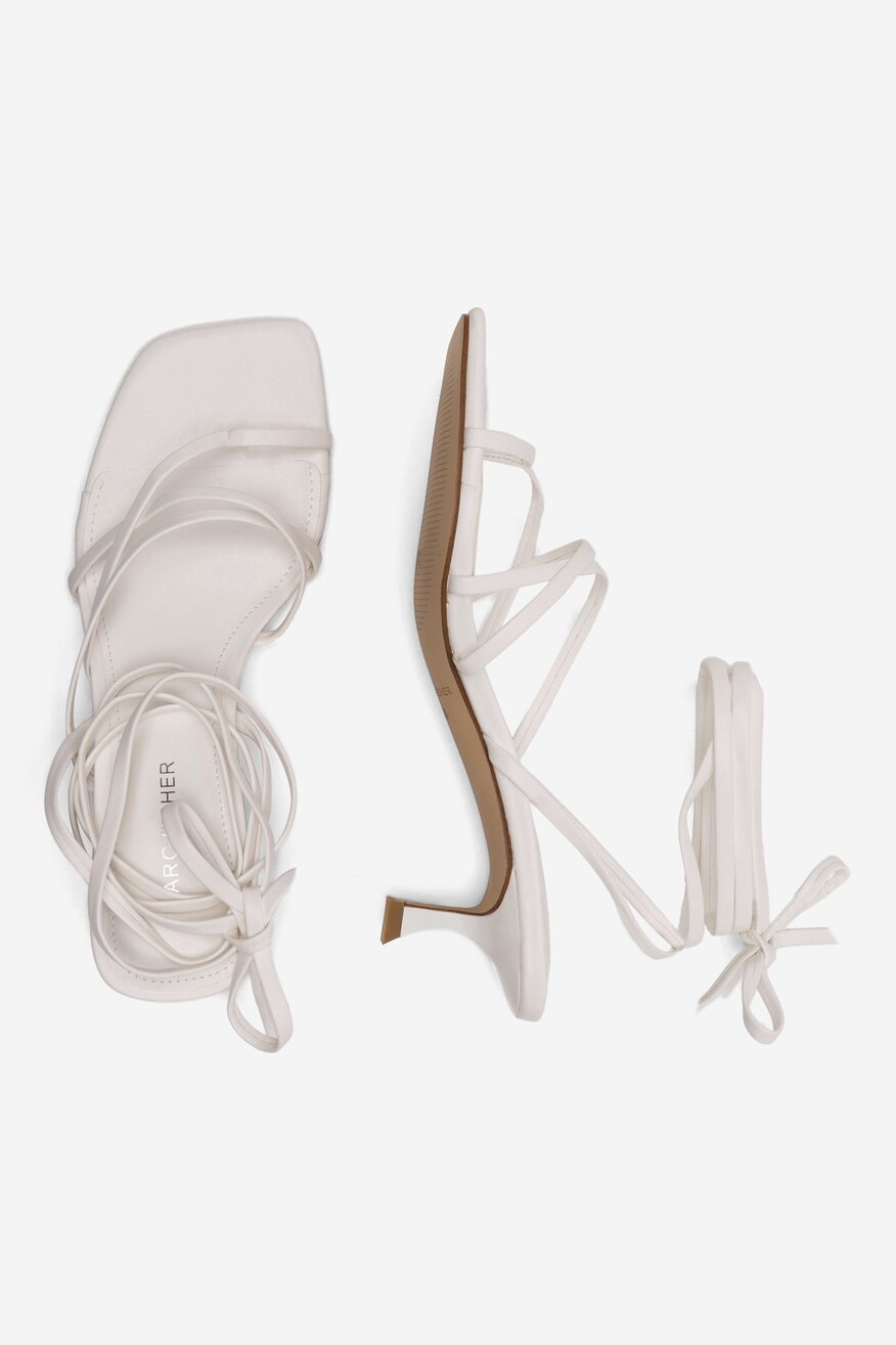Sandały MARC FISHER F-HEADWAY WHI01 Biały