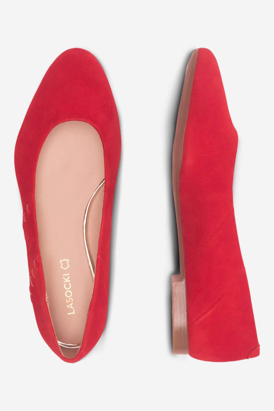 Baleriny Lasocki RST-KAJA-34 Czerwony