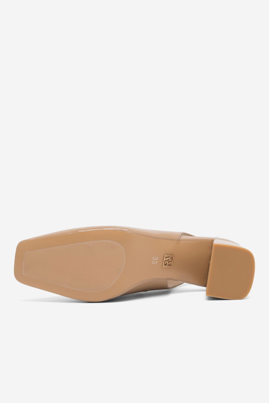 Czółenka Gino Rossi ULIVA-V1197-06 Beżowy