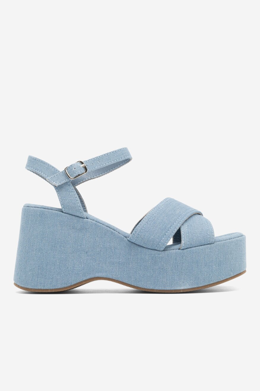 Sandały Jenny Fairy MOBBY KL E2206-101 Jeansowy