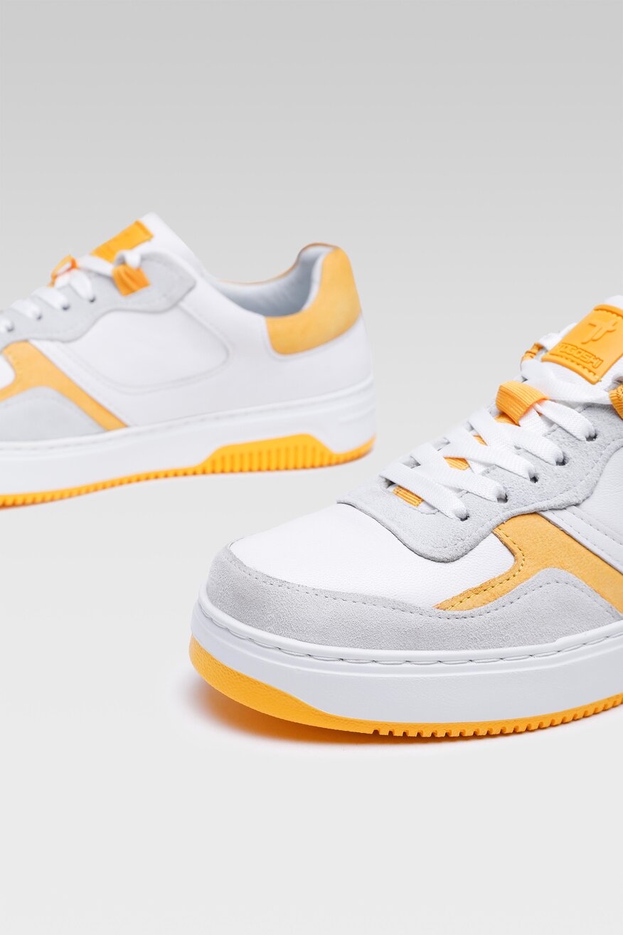 Półbuty Togoshi MI08-BUXTON-07 Żółty