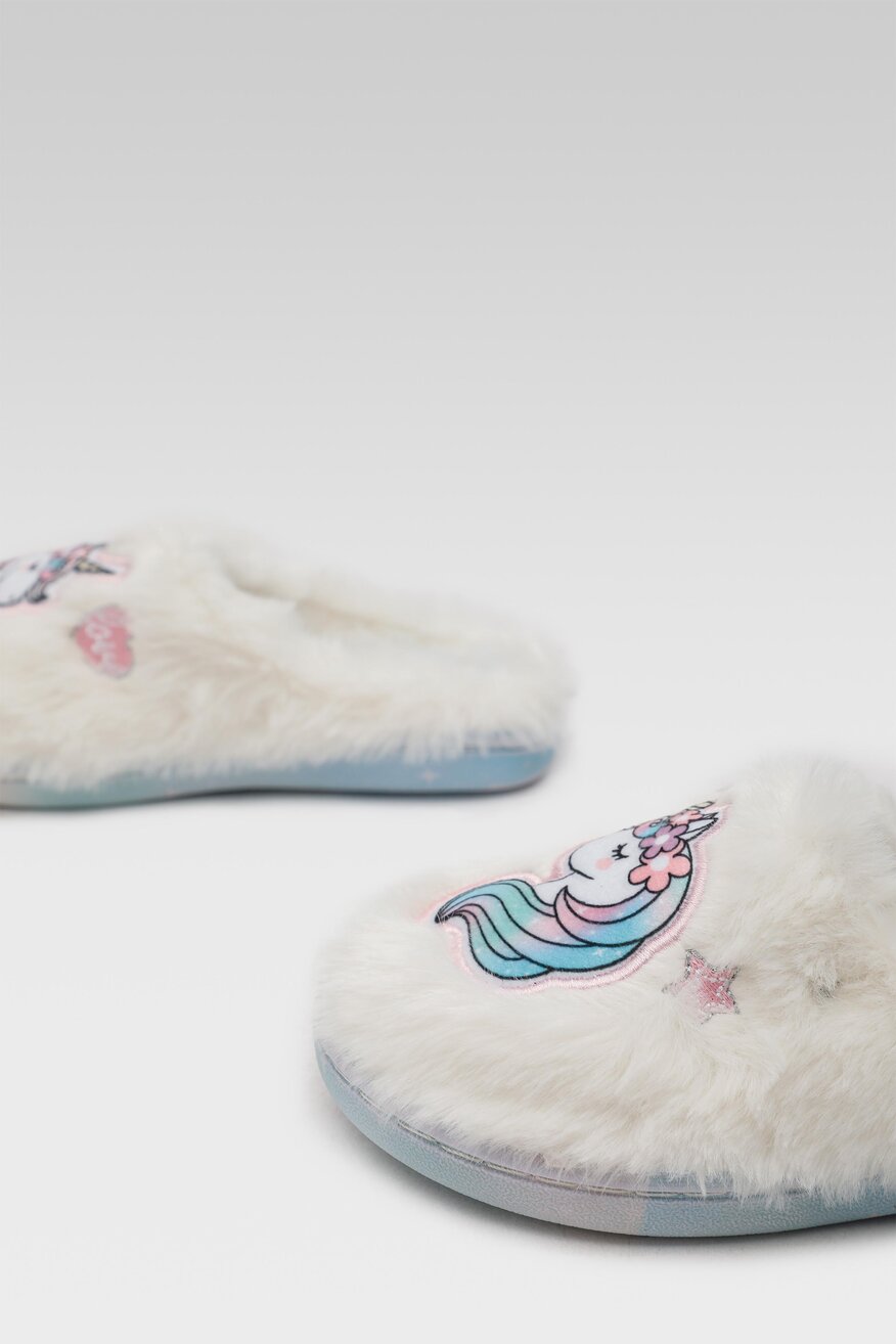 Kapcie Nelli Blu 22DR1189 Biały