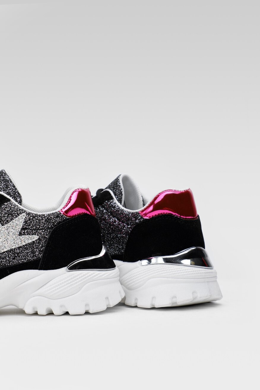 Półbuty DeeZee TS5227K-05 Czarny