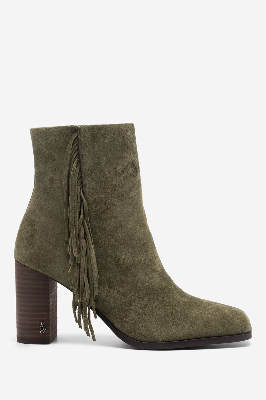 Botki SAM EDELMAN H8030L2300 Zielony ciemny