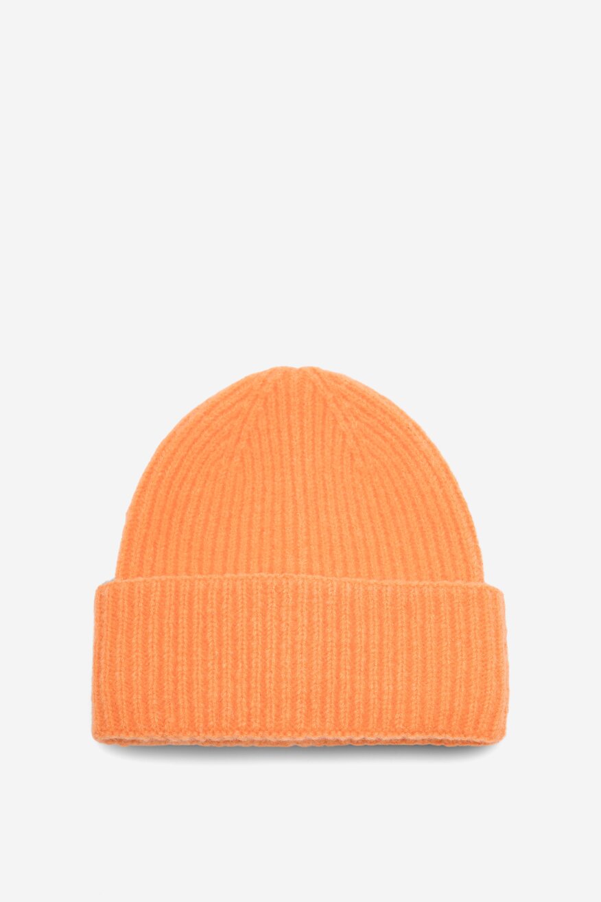 Czapka damska DeeZee 9W3-004-AW23 Pomarańczowy