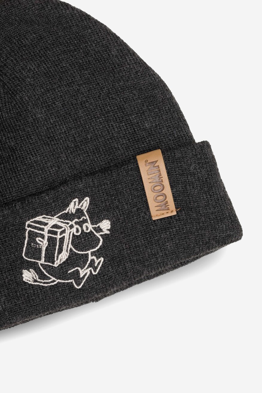 Czapka męska MOOMIN ACCCS-AW23-214MMN Szary