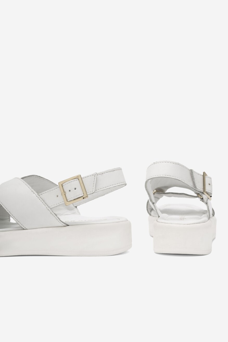 Sandały Sergio Bardi ARC-B1036-02SB Biały