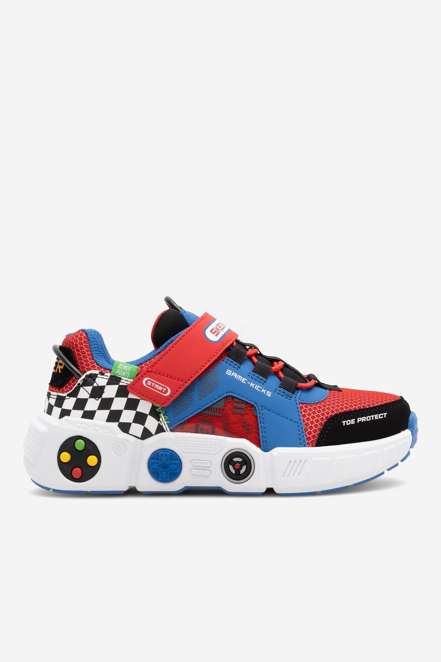 Obuwie sportowe Skechers GAMETRONIX 402260L BLMT Niebieski