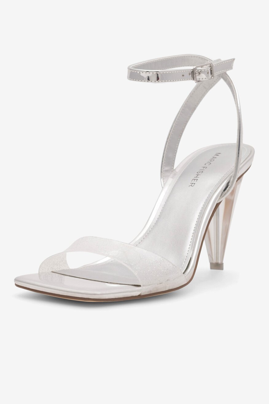 Sandały MARC FISHER F-BRETA SIL01 Srebrny