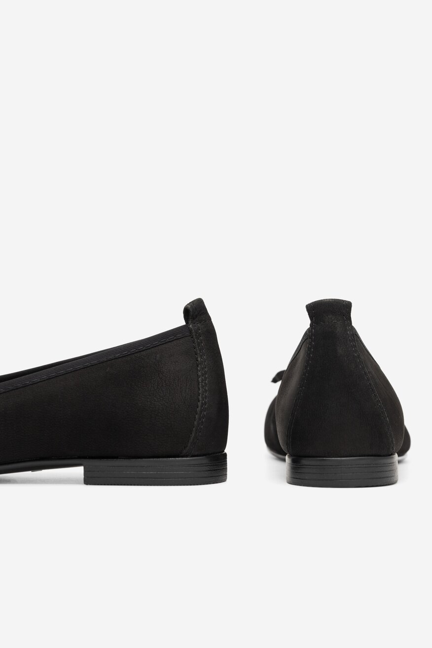 Baleriny Sergio Bardi RST-B1032-01SB Czarny