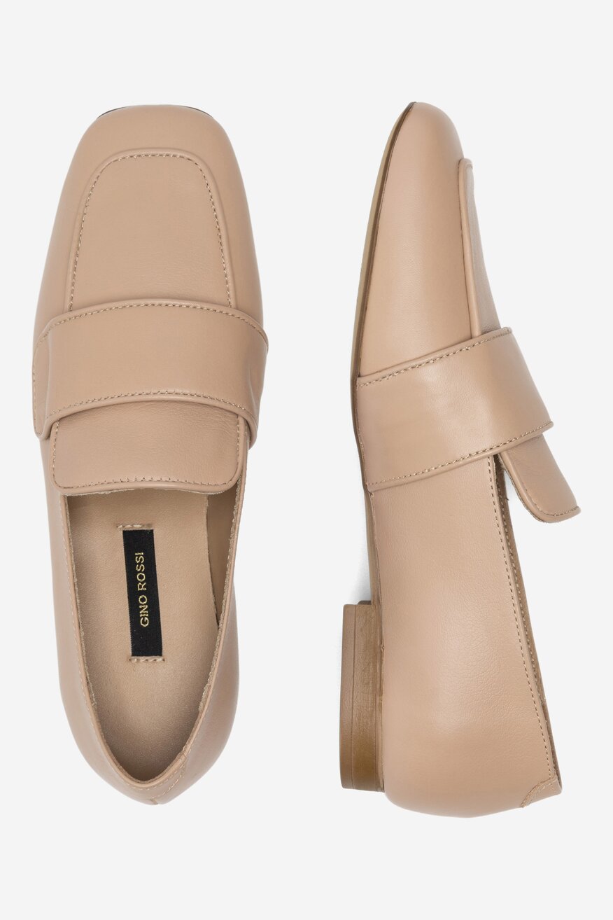 Mokasyn Gino Rossi BIANCA-E23-23725PE Beżowy