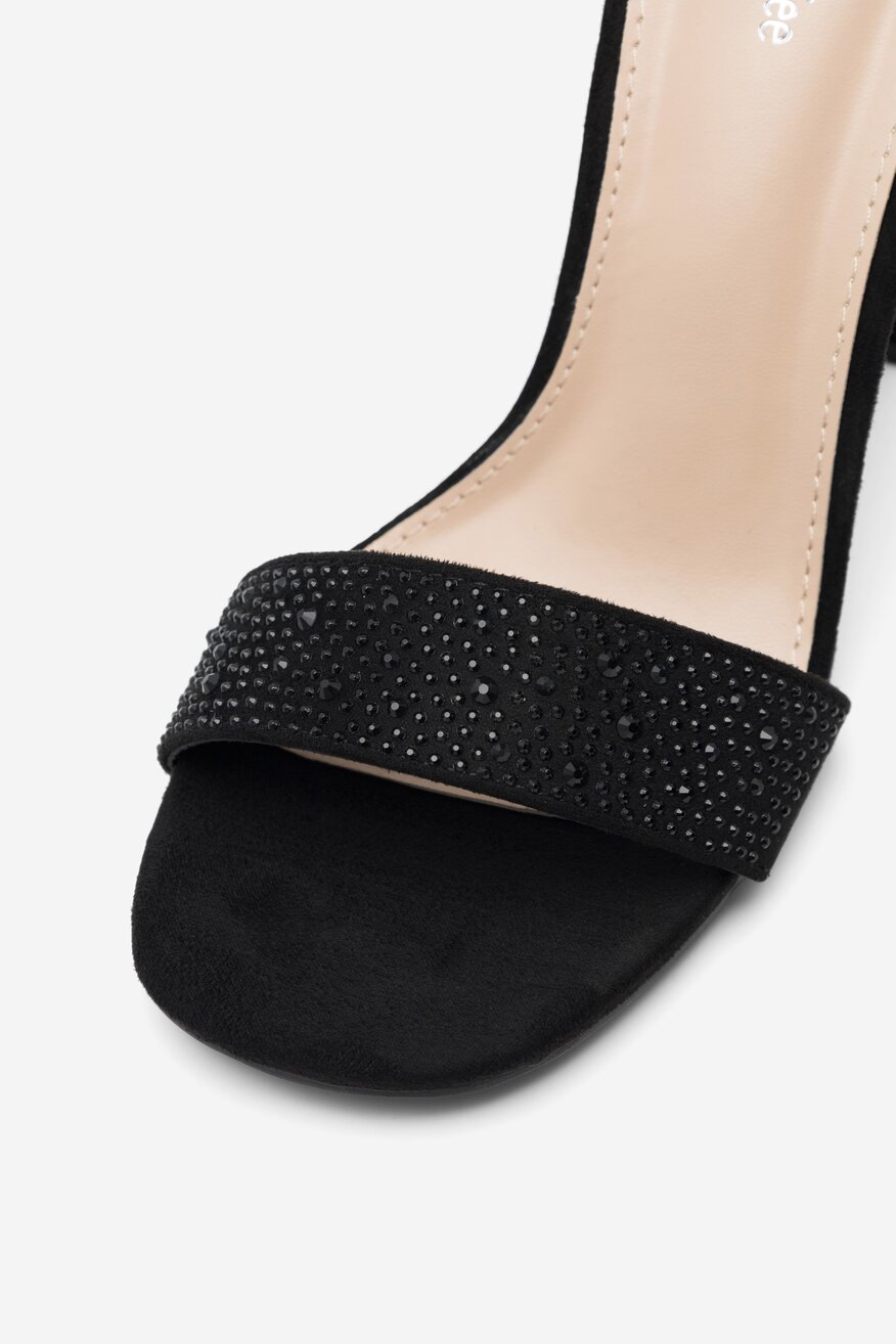 Sandały DeeZee LOVE AGAIN KL-F3496-1 Czarny