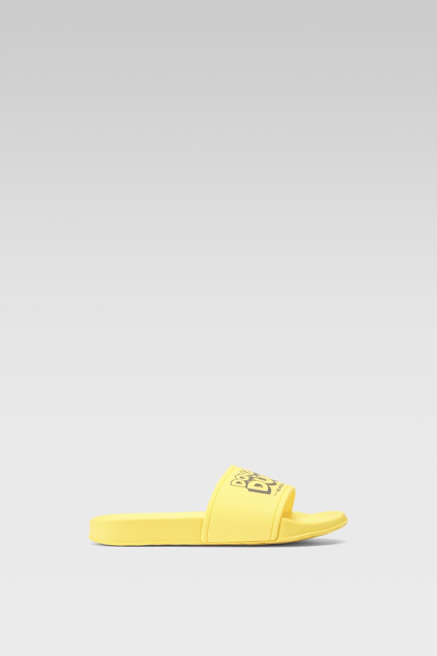 Klapki basenowe DISNEY 100 SS23-865612 Żółty